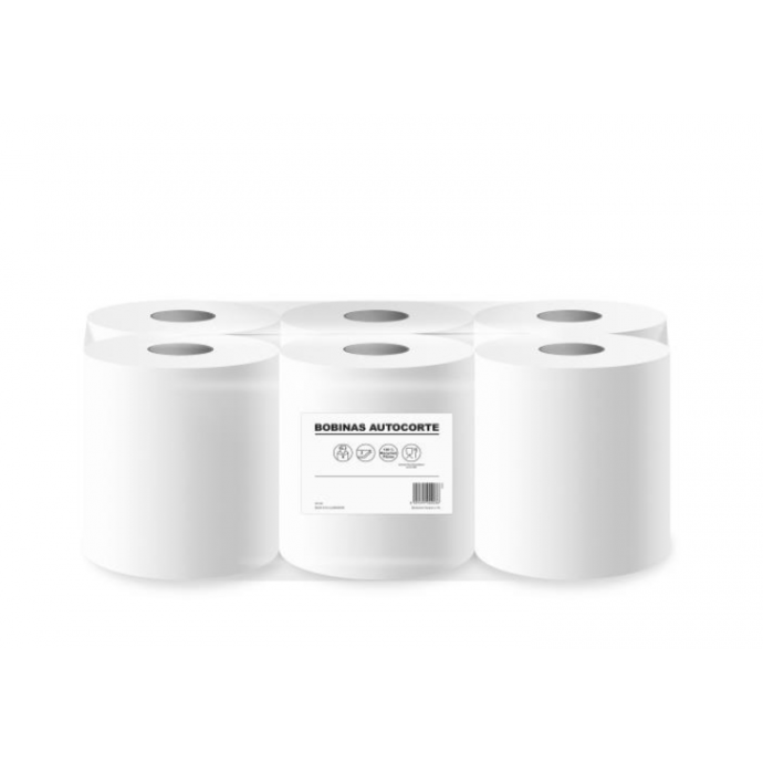 Papel Secamanos Autocorte 2 Capas 120m