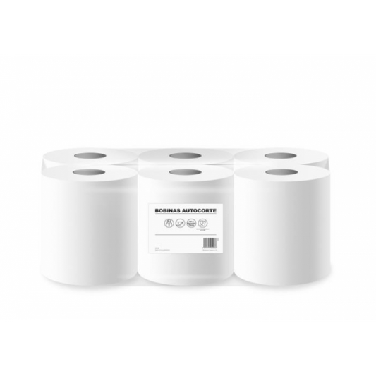 Papel Secamanos Autocorte 2 Capas 120m